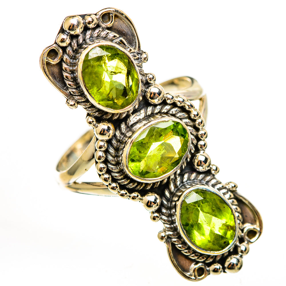 Peridot Rings handcrafted by Anasilvercos - RING111700 - Photo 2