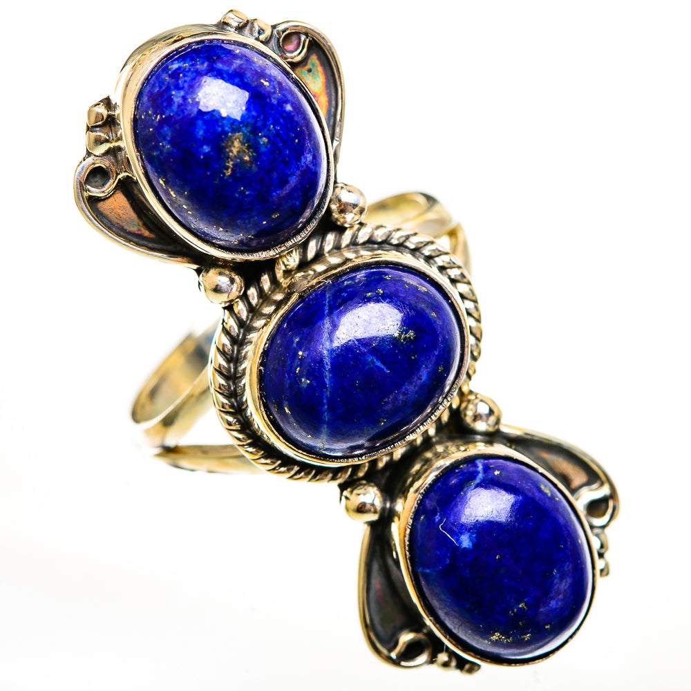Lapis Lazuli Rings handcrafted by Anasilvercos - RING111732 - Photo 2