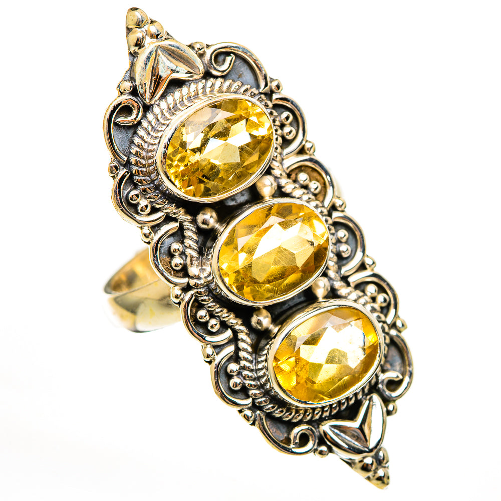 Citrine Rings handcrafted by Anasilvercos - RING111747 - Photo 2