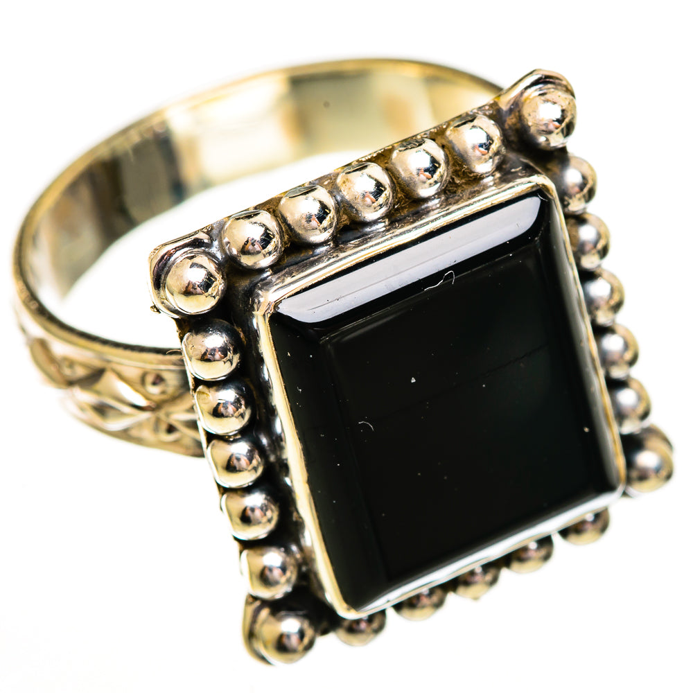 Black Onyx Rings handcrafted by Anasilvercos - RING111770 - Photo 2