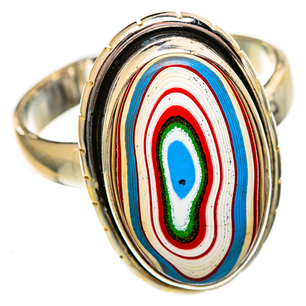 Fordite Rings handcrafted by Anasilvercos - RING111776 - Photo 2