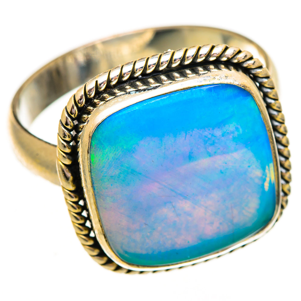 Aura Opal Rings handcrafted by Anasilvercos - RING111779 - Photo 2