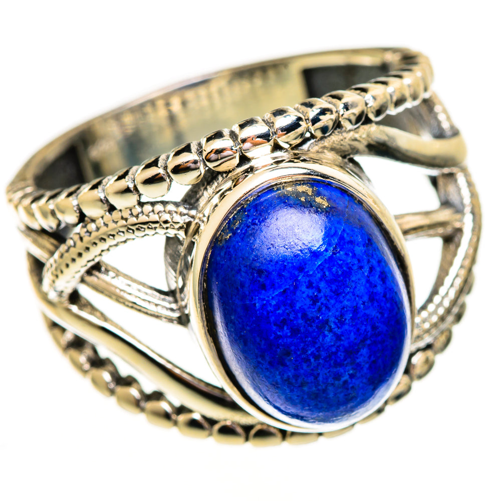 Lapis Lazuli Rings handcrafted by Anasilvercos - RING111936 - Photo 2