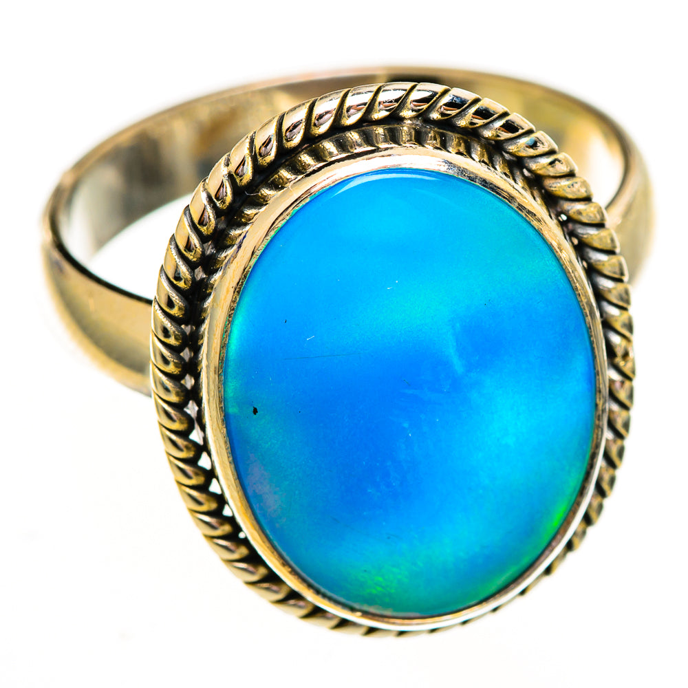 Aura Opal Rings handcrafted by Anasilvercos - RING111969 - Photo 2