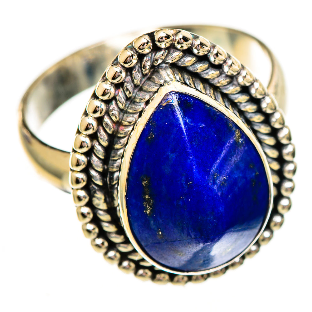 Lapis Lazuli Rings handcrafted by Anasilvercos - RING111974 - Photo 2