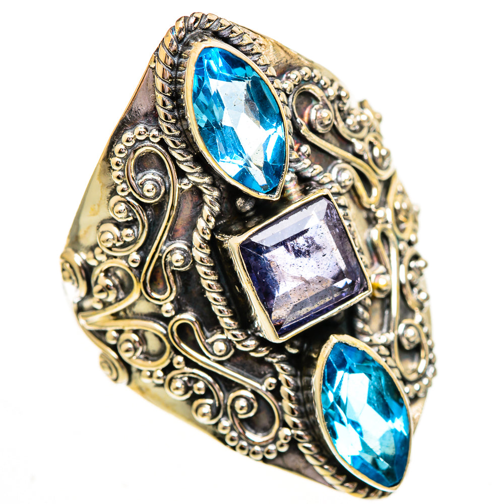 Violet Spinel Rings handcrafted by Anasilvercos - RING111994 - Photo 2