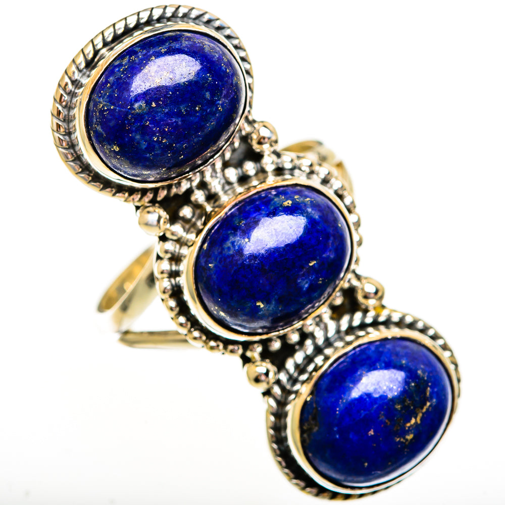 Lapis Lazuli Rings handcrafted by Anasilvercos - RING111996 - Photo 2