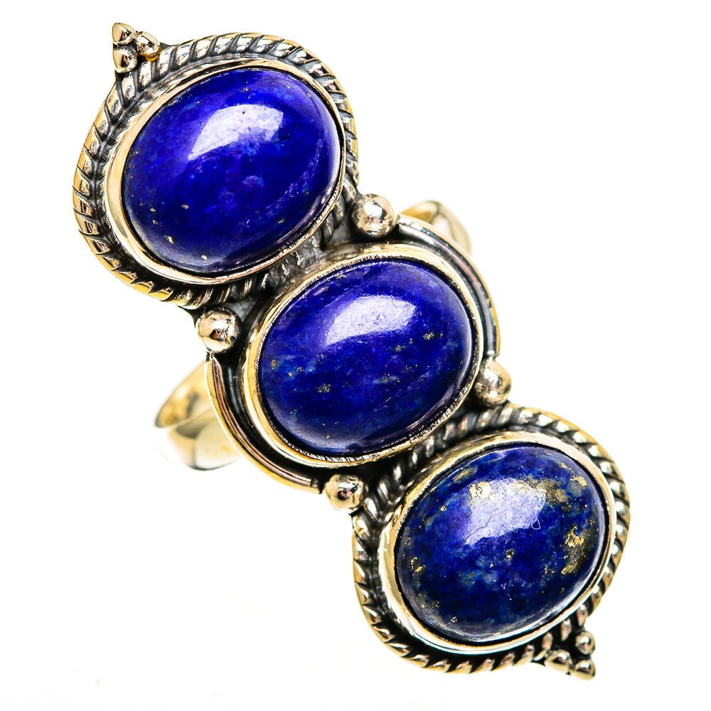 Lapis Lazuli Rings handcrafted by Anasilvercos - RING112039 - Photo 2