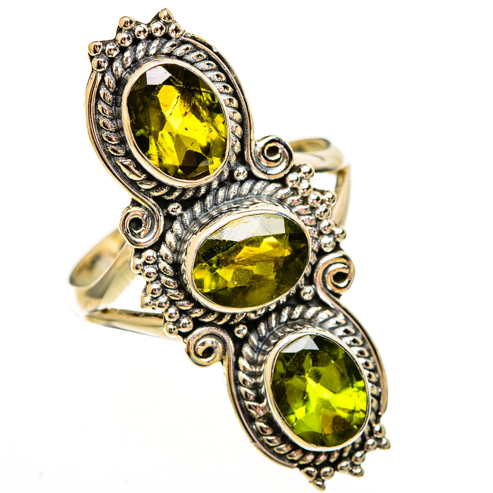 Peridot Rings handcrafted by Anasilvercos - RING112046 - Photo 2