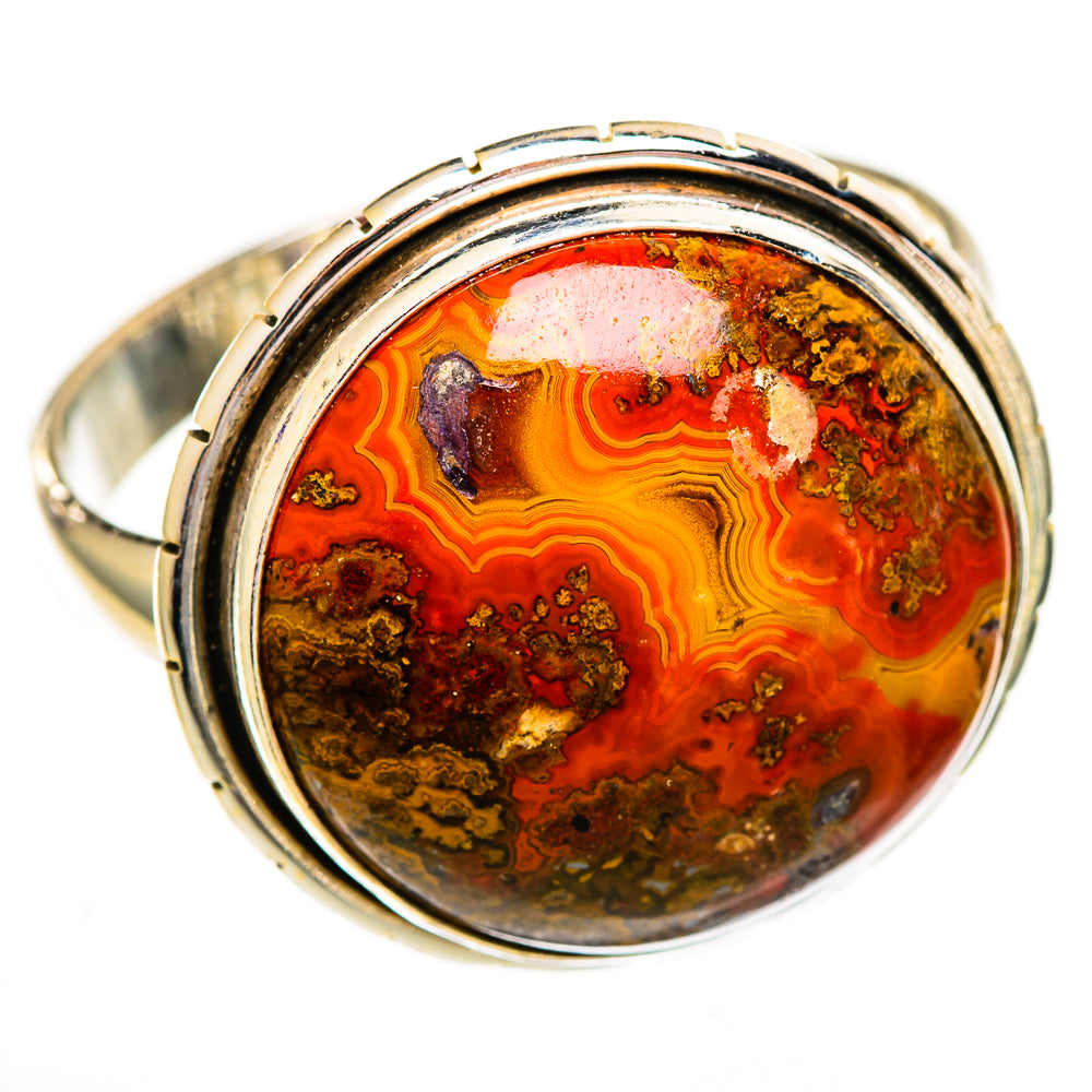 Moroccan Agate Rings handcrafted by Anasilvercos - RING112053 - Photo 2