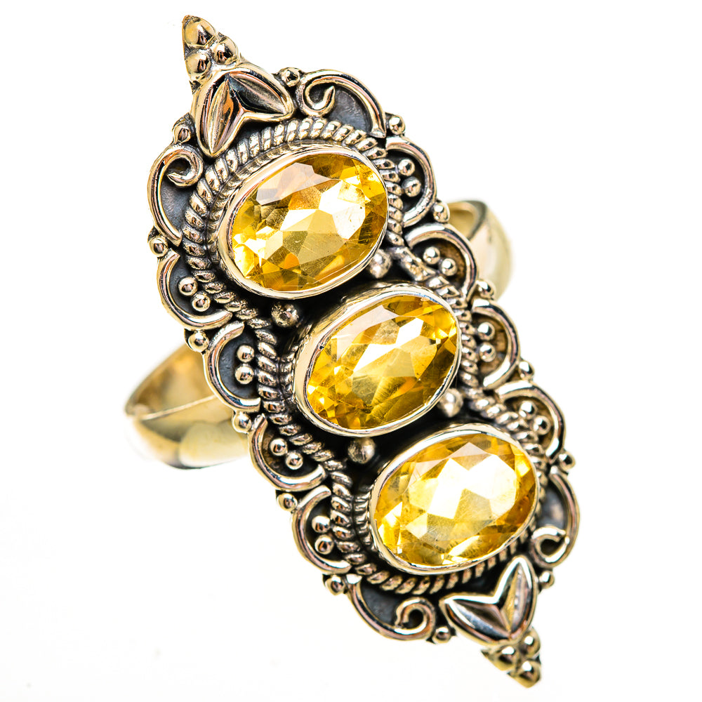 Citrine Rings handcrafted by Anasilvercos - RING112056 - Photo 2