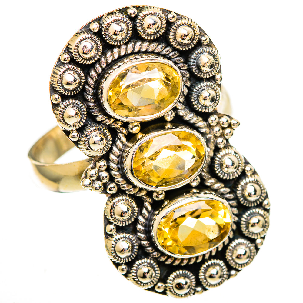 Citrine Rings handcrafted by Anasilvercos - RING112058 - Photo 2