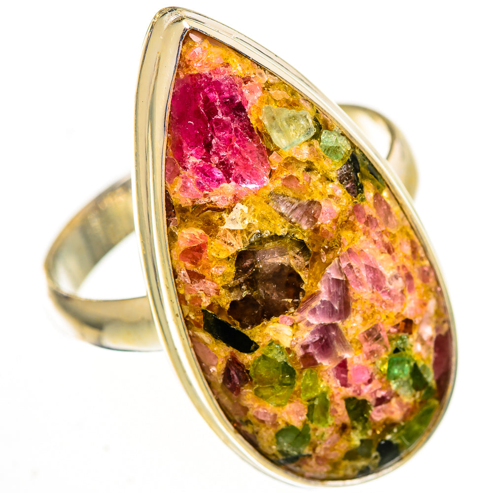 Tourmaline Rings handcrafted by Anasilvercos - RING112059 - Photo 2