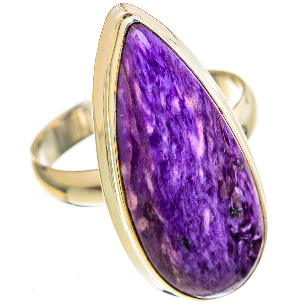 Charoite Rings handcrafted by Anasilvercos - RING112063 - Photo 2