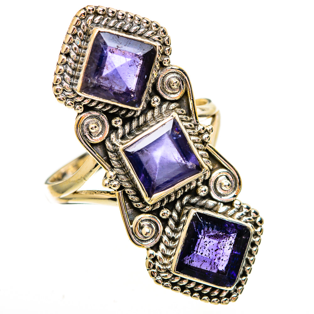 Violet Spinel Rings handcrafted by Anasilvercos - RING112098 - Photo 2