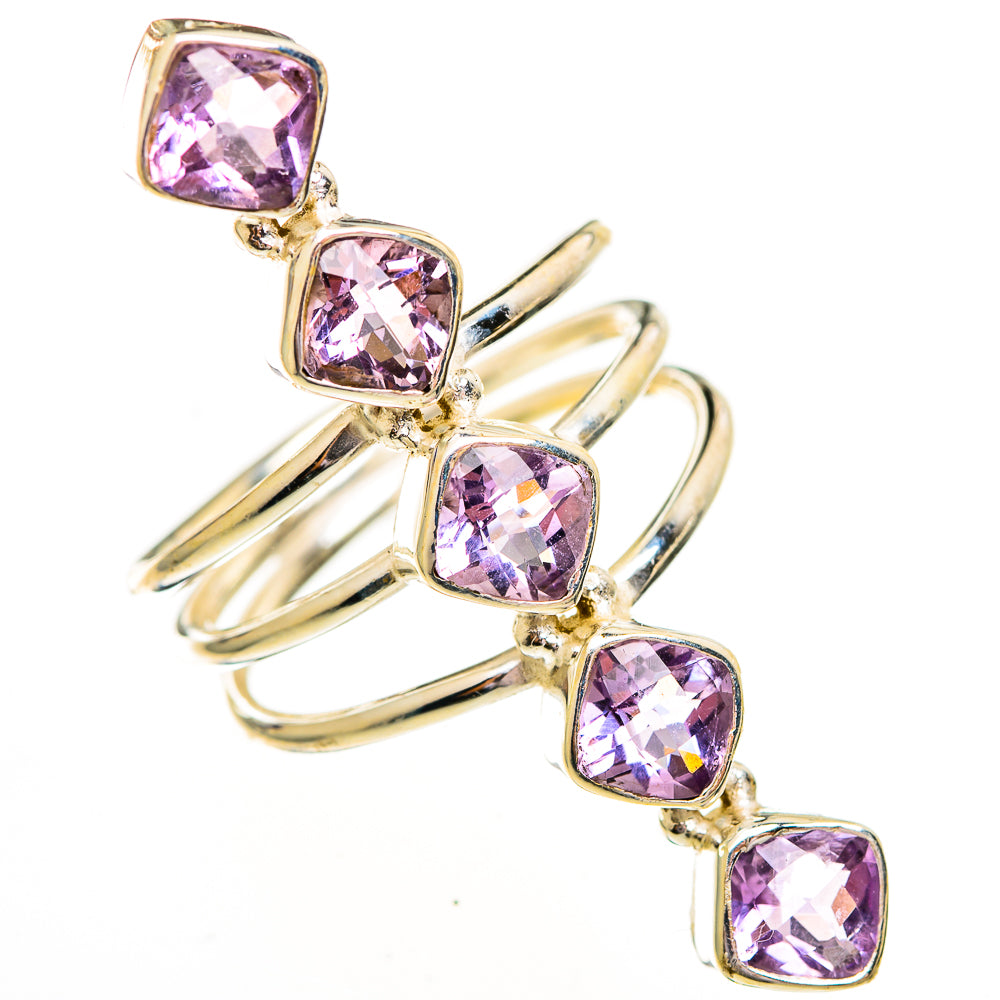 Kunzite Rings handcrafted by Anasilvercos - RING112102 - Photo 2