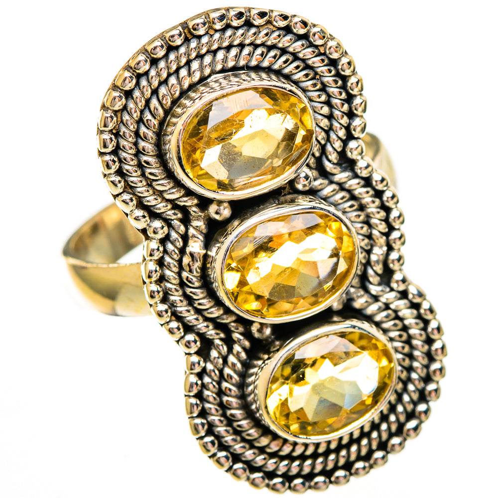 Citrine Rings handcrafted by Anasilvercos - RING112131 - Photo 2