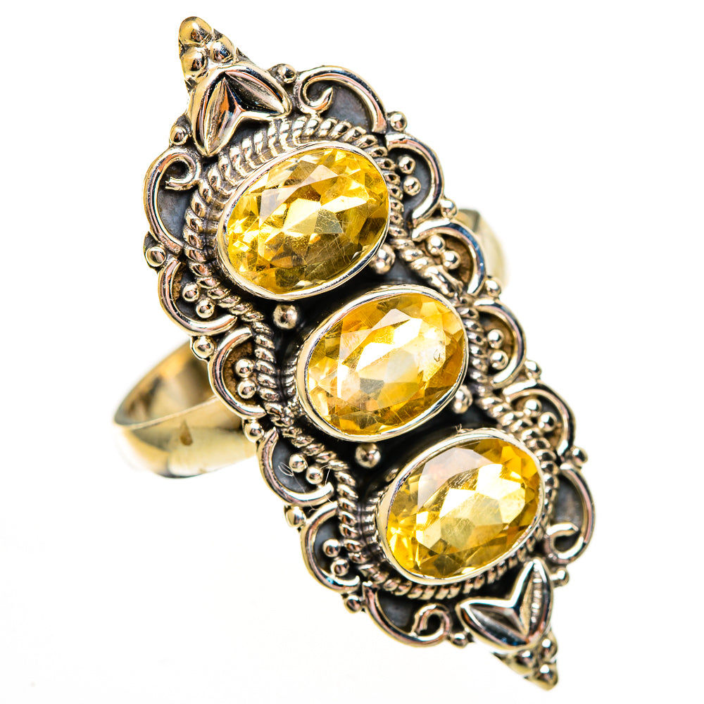 Citrine Rings handcrafted by Anasilvercos - RING112132 - Photo 2