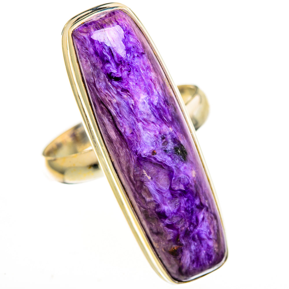 Charoite Rings handcrafted by Anasilvercos - RING112138 - Photo 2