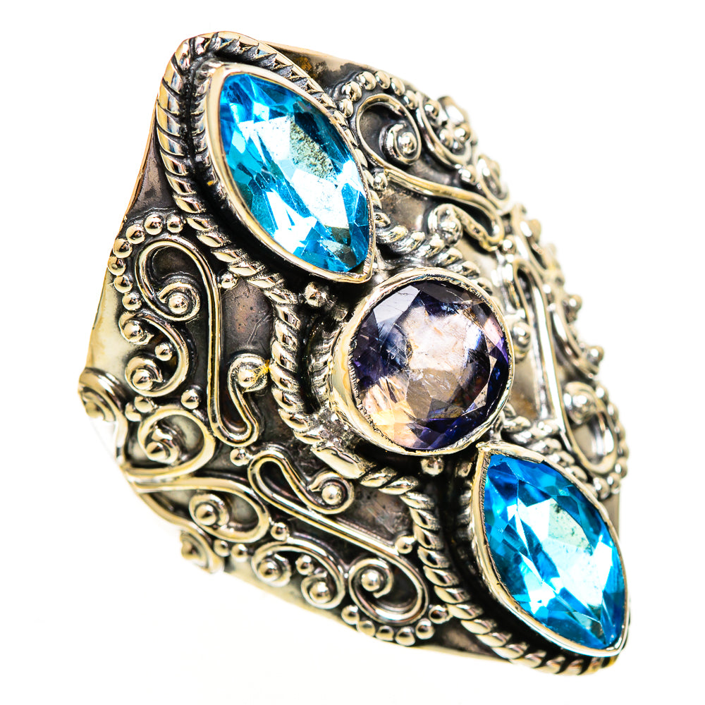 Violet Spinel Rings handcrafted by Anasilvercos - RING112149 - Photo 2