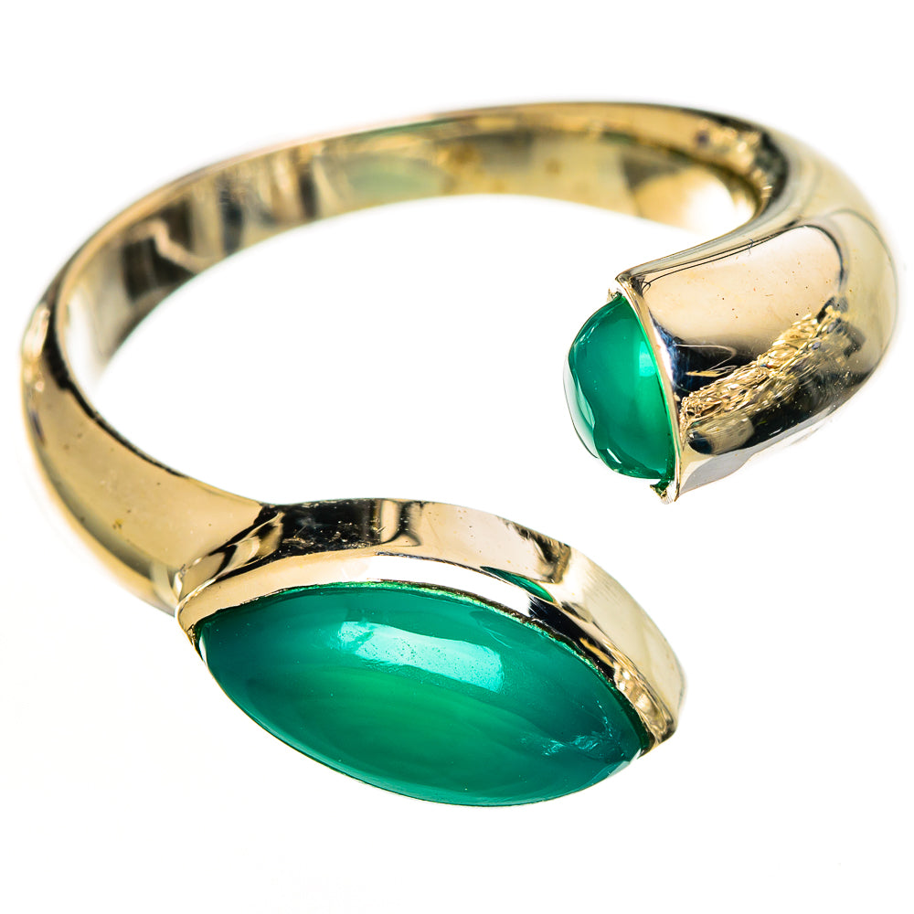Green Onyx Rings handcrafted by Anasilvercos - RING112159 - Photo 2