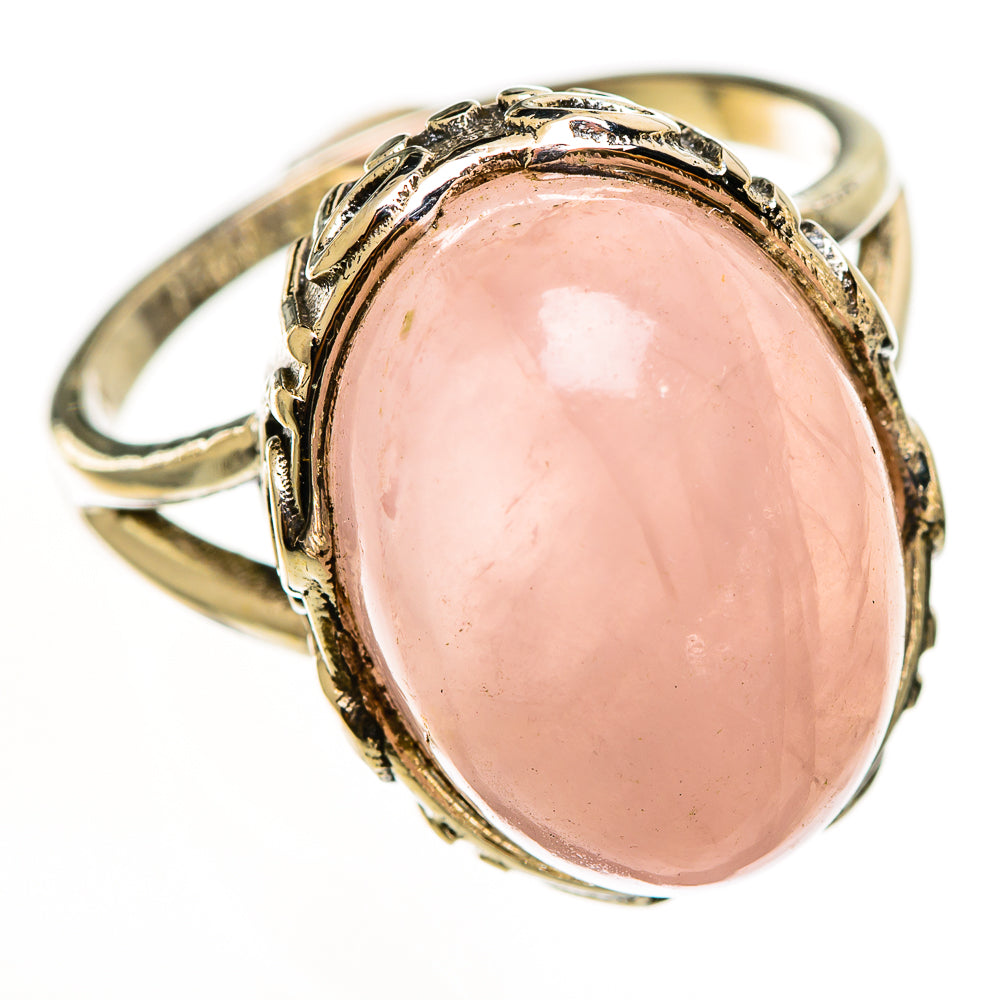 Rose Quartz Rings handcrafted by Anasilvercos - RING112165 - Photo 2