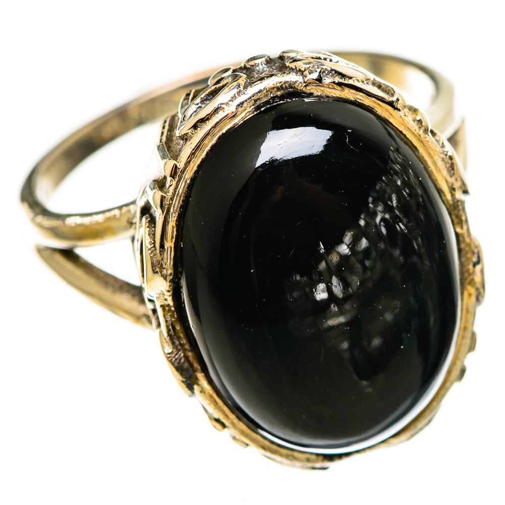 Black Onyx Rings handcrafted by Anasilvercos - RING112172 - Photo 2