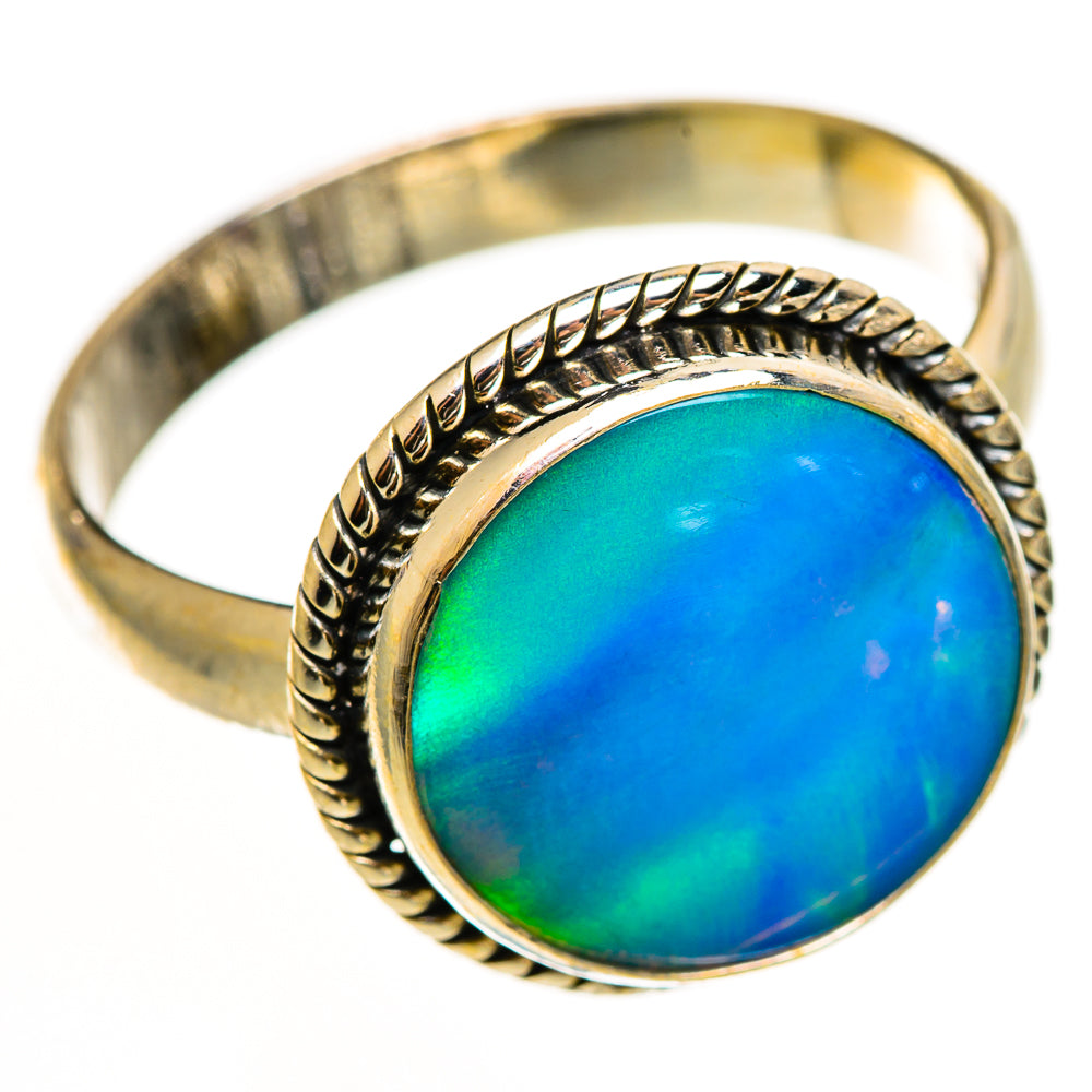 Aura Opal Rings handcrafted by Anasilvercos - RING112181 - Photo 2