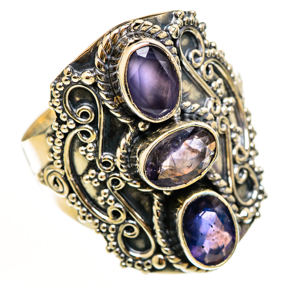 Violet Spinel Rings handcrafted by Anasilvercos - RING112199 - Photo 2