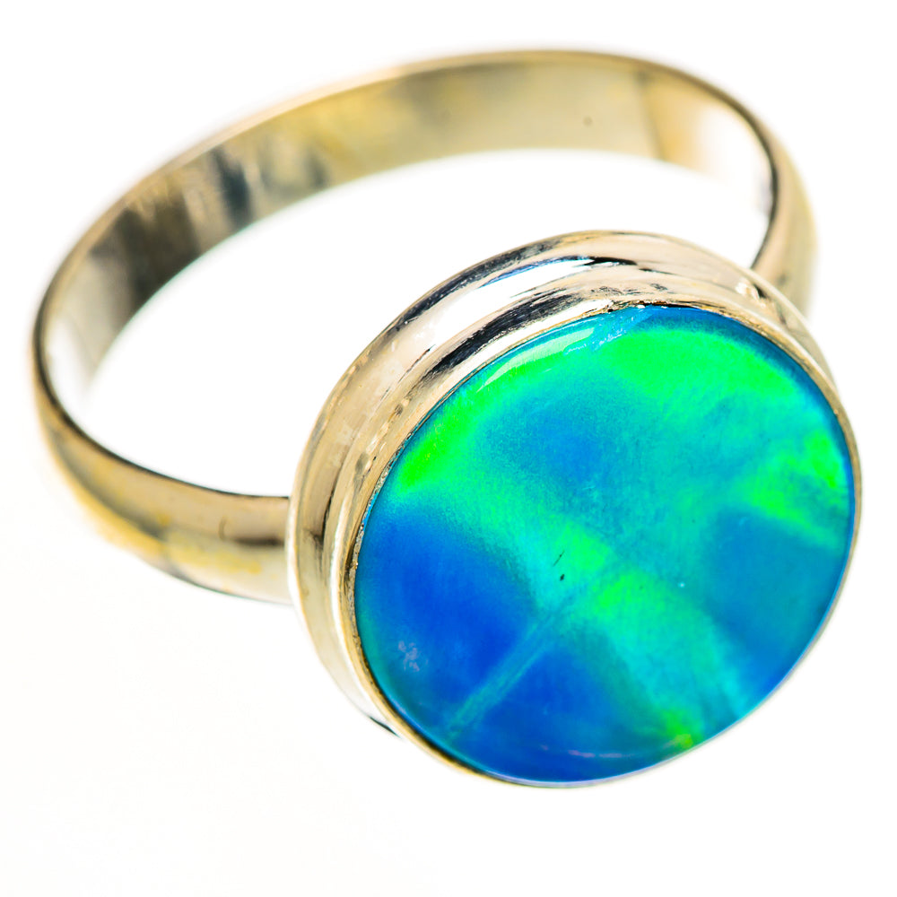Aura Opal Rings handcrafted by Anasilvercos - RING112208 - Photo 2