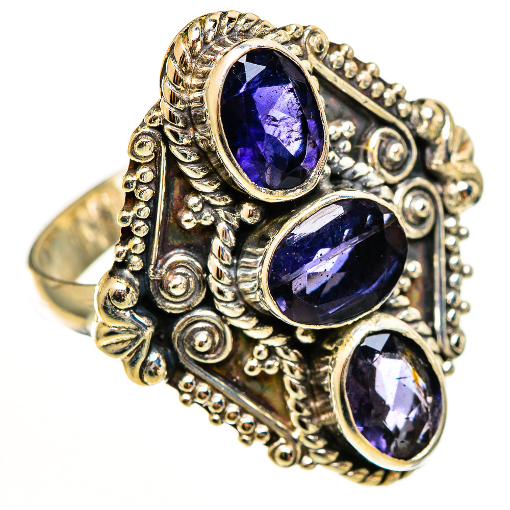 Violet Spinel Rings handcrafted by Anasilvercos - RING112226 - Photo 2