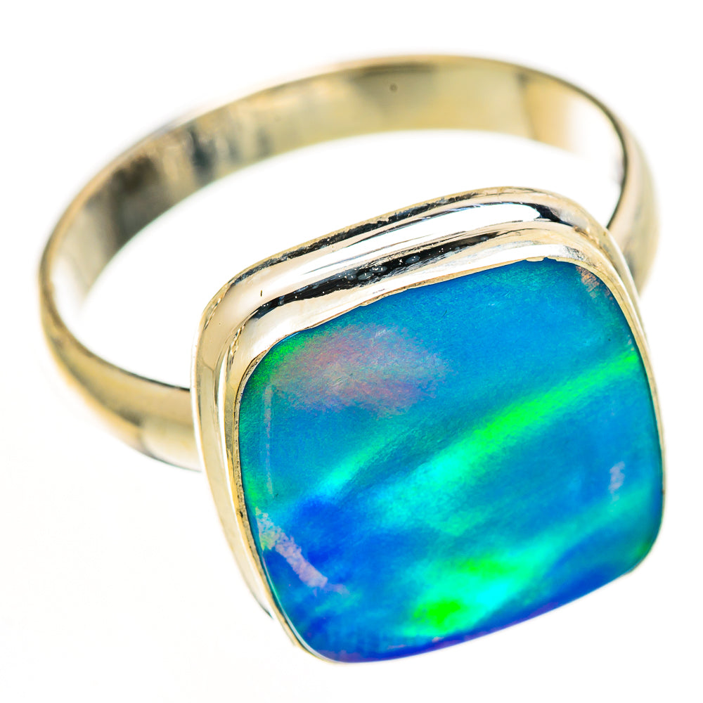 Aura Opal Rings handcrafted by Anasilvercos - RING112236 - Photo 2