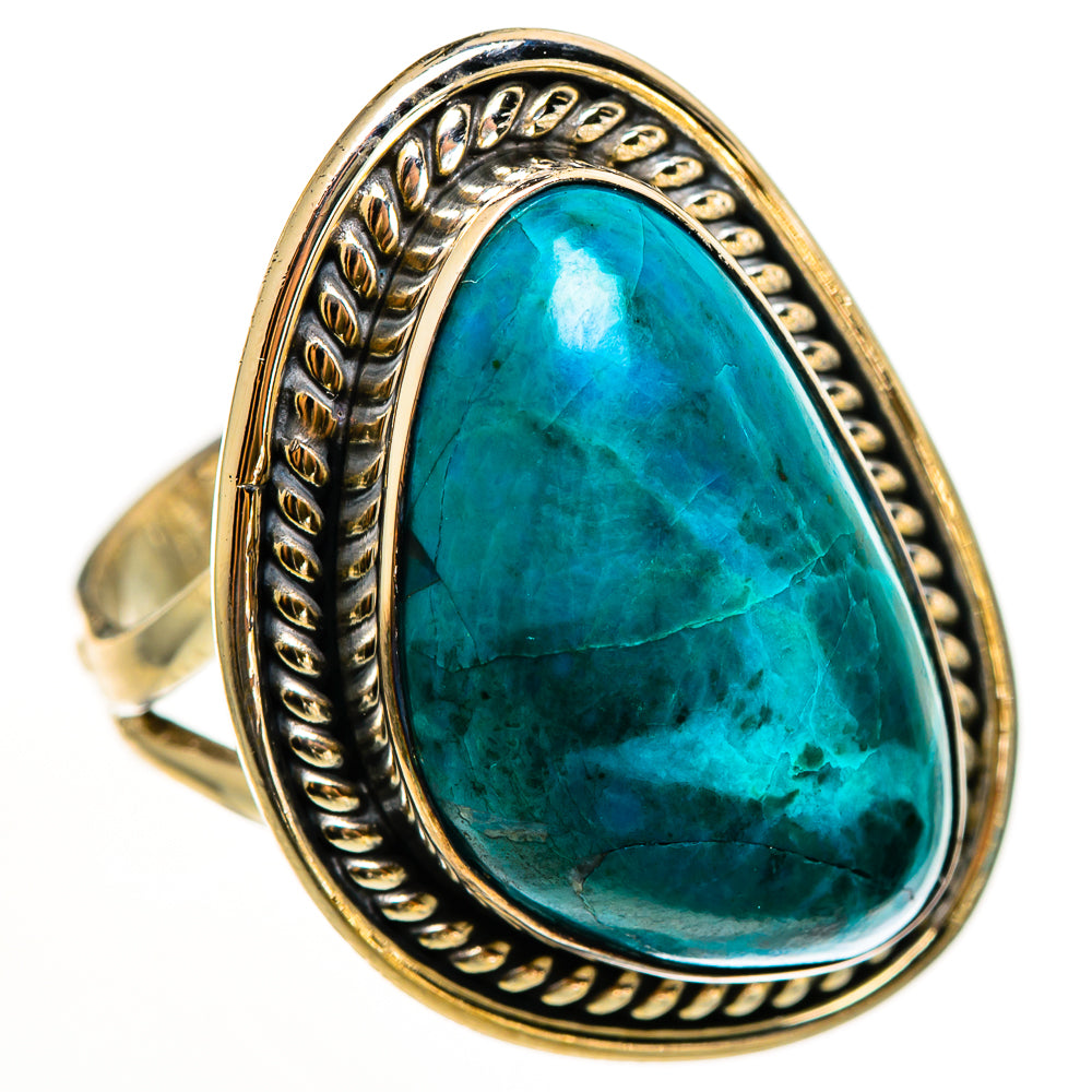 Chrysocolla Rings handcrafted by Anasilvercos - RING112239 - Photo 2