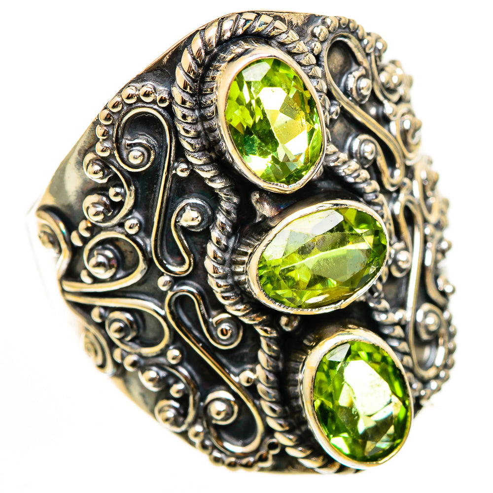 Peridot Rings handcrafted by Anasilvercos - RING112246 - Photo 2