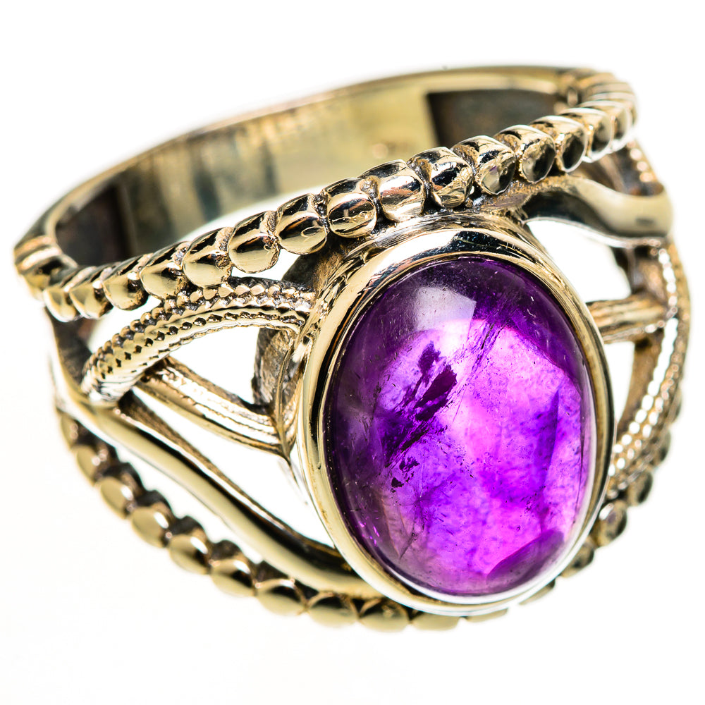 Amethyst Rings handcrafted by Anasilvercos - RING112253 - Photo 2