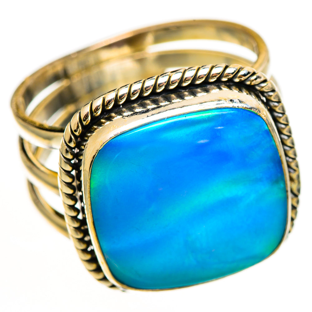 Aura Opal Rings handcrafted by Anasilvercos - RING112264 - Photo 2