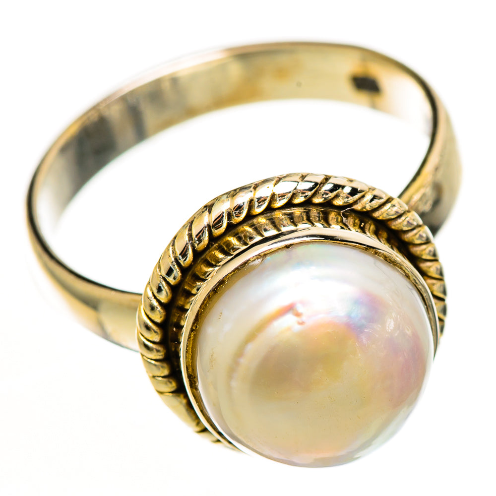 Cultured Pearl Rings handcrafted by Anasilvercos - RING112287 - Photo 2