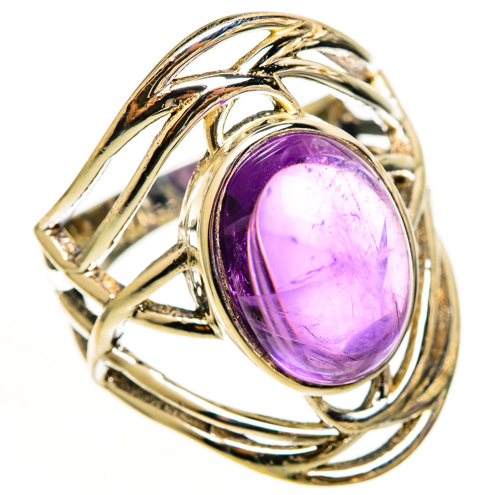 Amethyst Rings handcrafted by Anasilvercos - RING112309 - Photo 2