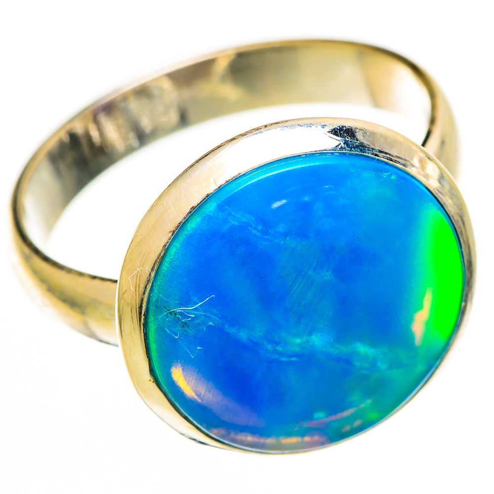 Aura Opal Rings handcrafted by Anasilvercos - RING112321 - Photo 2
