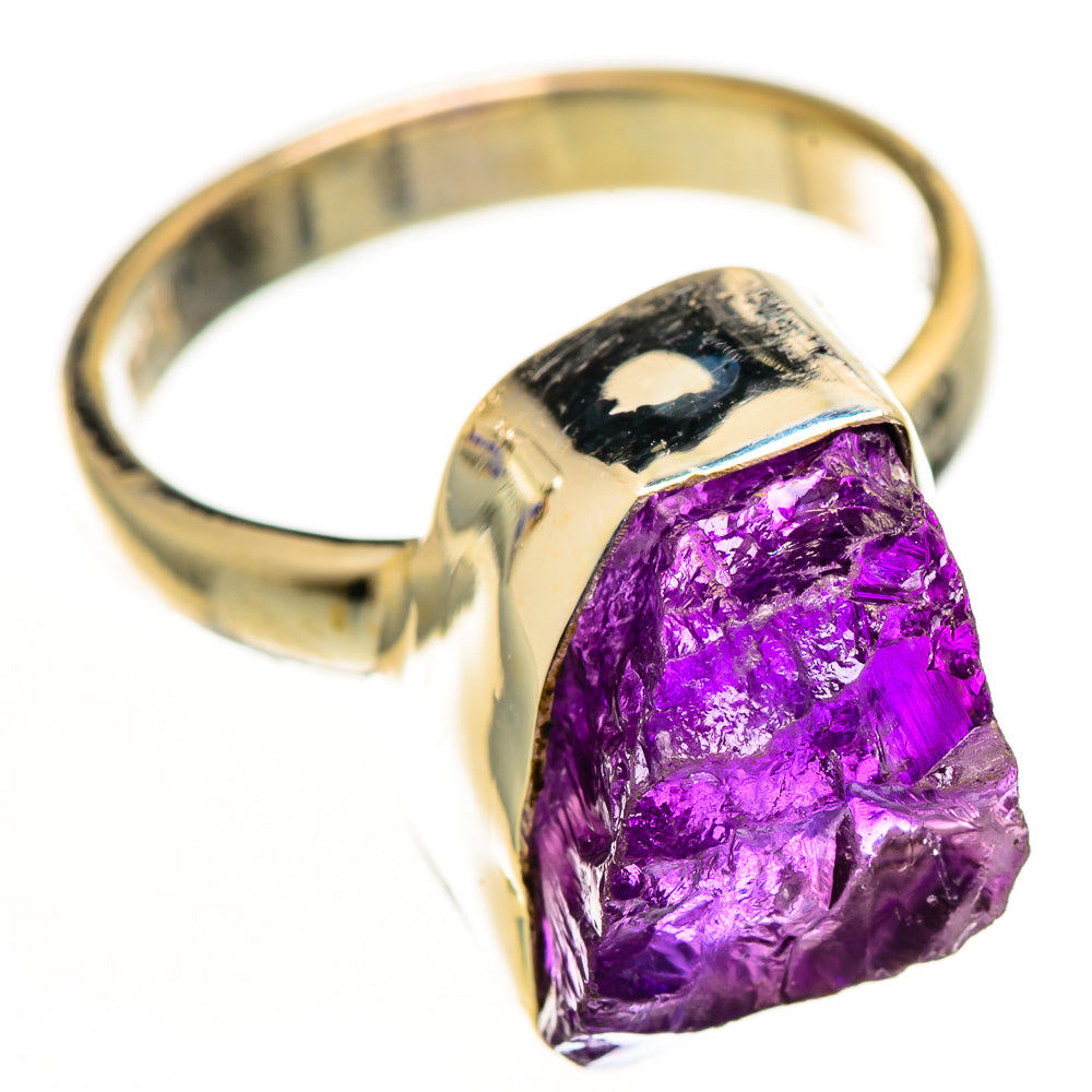 Amethyst Rings handcrafted by Anasilvercos - RING112337 - Photo 2