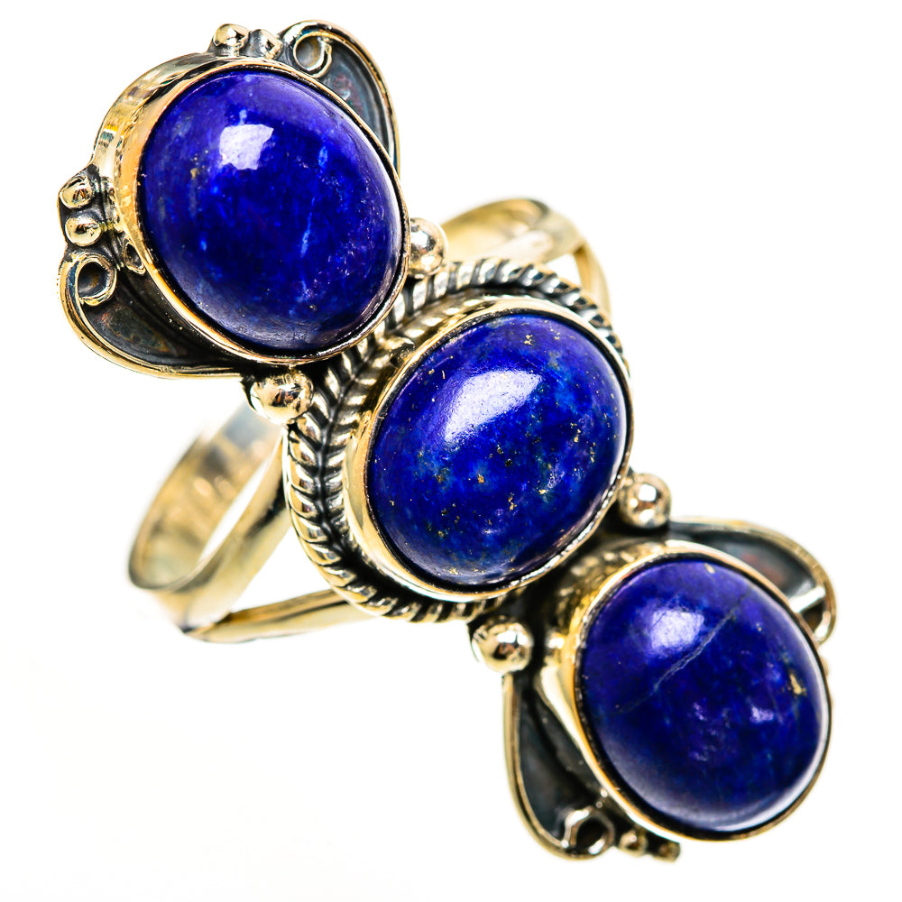 Lapis Lazuli Rings handcrafted by Anasilvercos - RING112355 - Photo 2