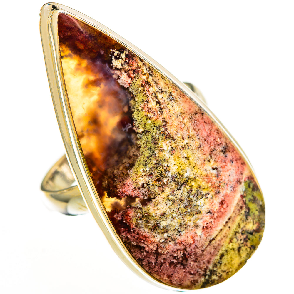 Indonesian Plume Agate Rings handcrafted by Anasilvercos - RING112367 - Photo 2