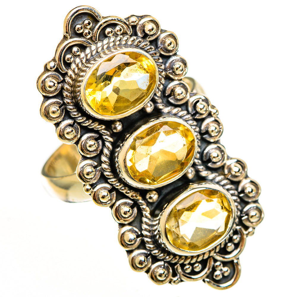 Citrine Rings handcrafted by Anasilvercos - RING112369 - Photo 2