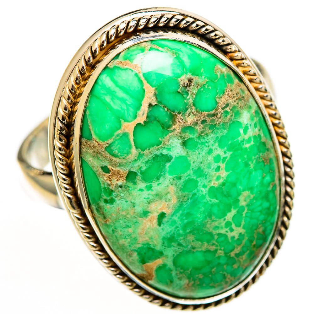 Variscite Rings handcrafted by Anasilvercos - RING112408 - Photo 2