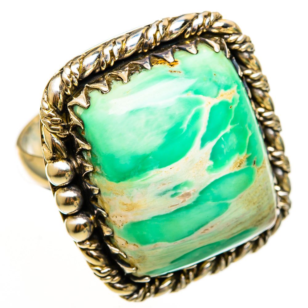 Variscite Rings handcrafted by Anasilvercos - RING112410 - Photo 2