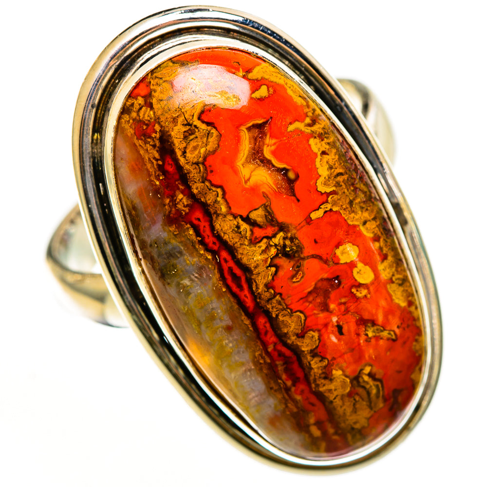 Moroccan Agate Rings handcrafted by Anasilvercos - RING112414 - Photo 2