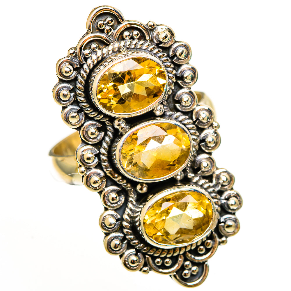 Citrine Rings handcrafted by Anasilvercos - RING112419 - Photo 2