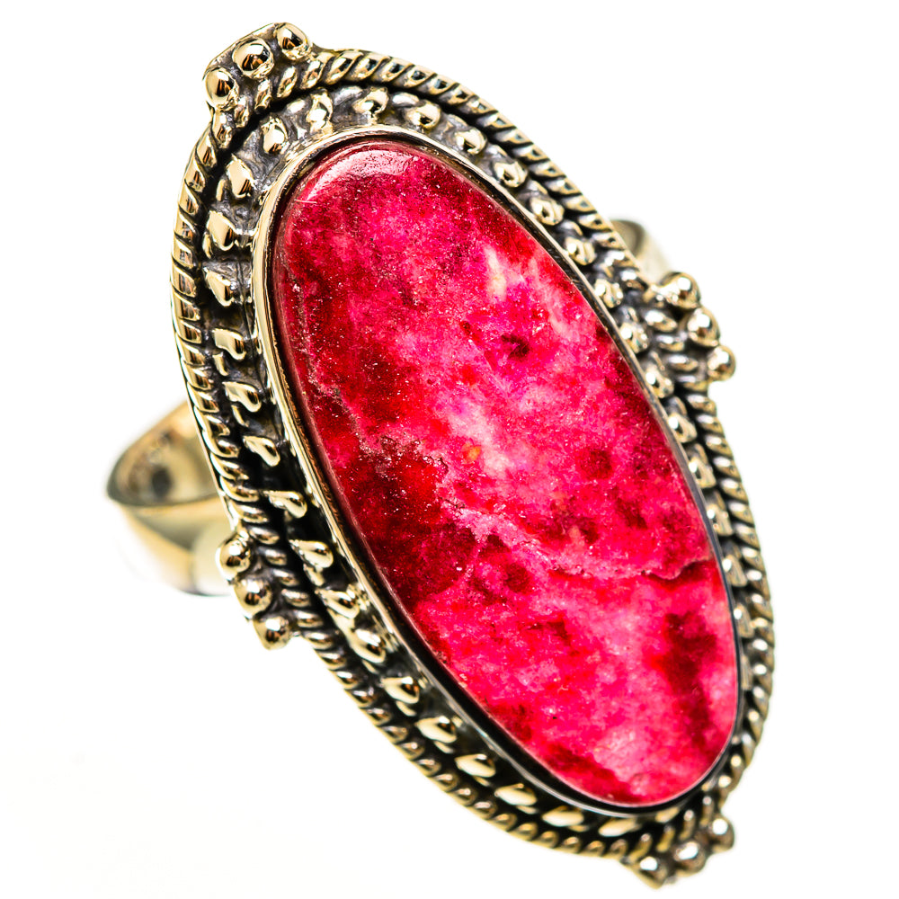 Thulite Rings handcrafted by Anasilvercos - RING112420 - Photo 2