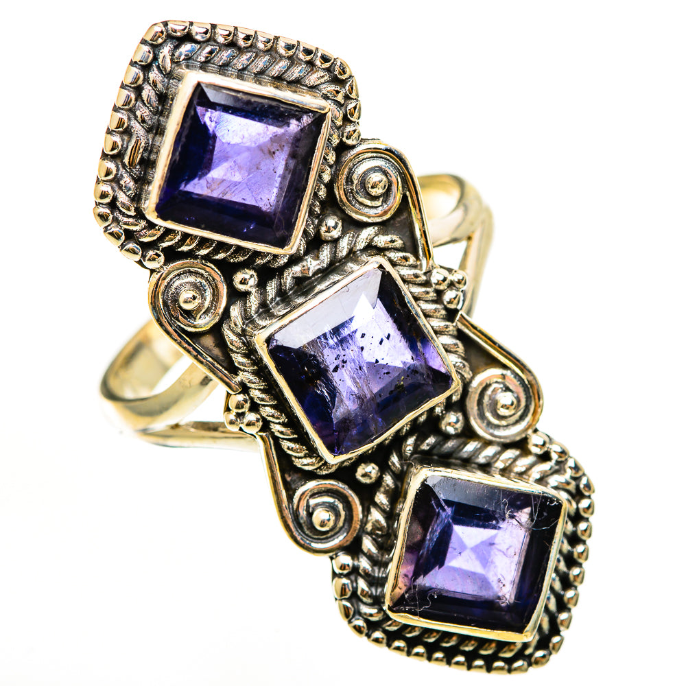 Violet Spinel Rings handcrafted by Anasilvercos - RING112431 - Photo 2