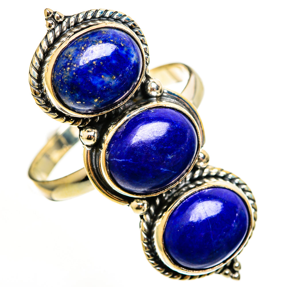 Lapis Lazuli Rings handcrafted by Anasilvercos - RING112443 - Photo 2